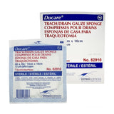 Sterile trach drain gauze sponge 4x4 inch packaging for medical use