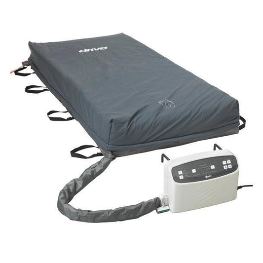 Pressure relief medical air mattress with electric pump for home care and long term care