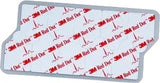 3M Red Dot ECG monitoring electrodes on adhesive sheet for medical use