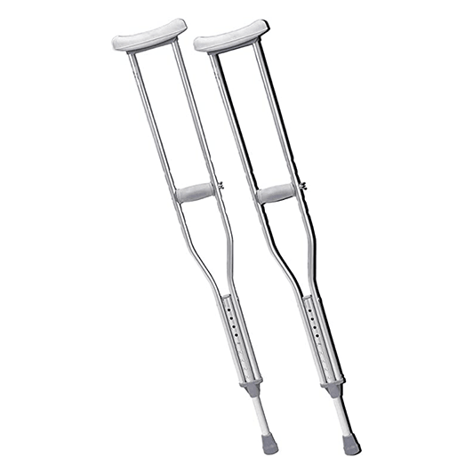 Aluminum Crutches Adult 5'2" to 5'10" | 1 Pair | 10400-8