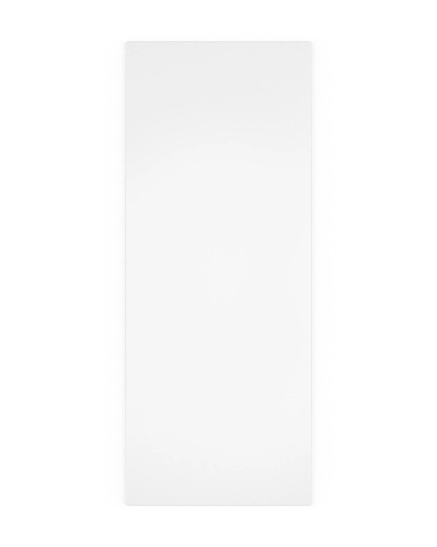 Rectangular white disposable medical bed sheet for clinics and home care