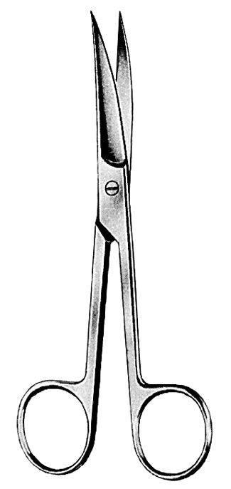 Surgical O.R Scissor 5.5" Curved Sharp-Sharp