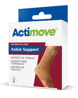 Actimove ankle support box featuring beige ankle sleeve for arthritis care