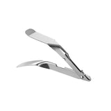 Stainless steel medical mouth gag dental retractor on white background