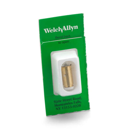 Welch Allyn medical instrument replacement bulb in green retail packaging