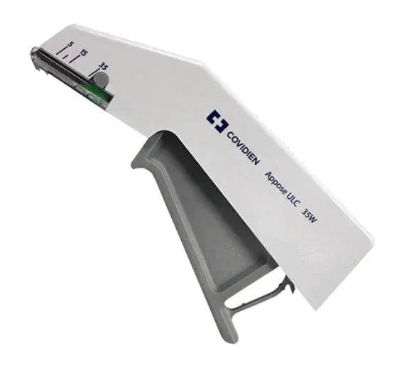 Covidien surgical skin stapler medical device white with ergonomic handle