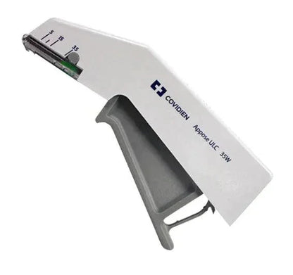 Covidien surgical skin stapler medical device white with ergonomic handle